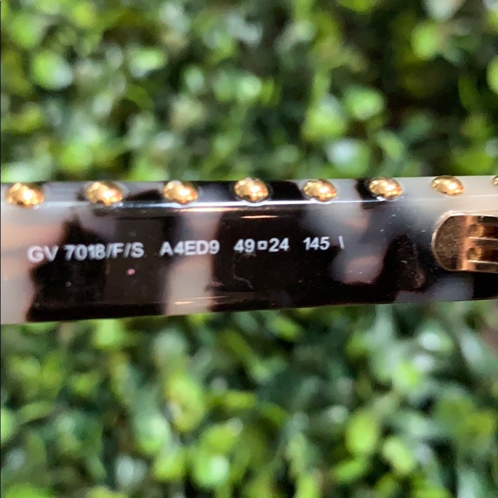 Givenchy Studded Tortoise Shell Sunglasses Gv 7018 - image 2